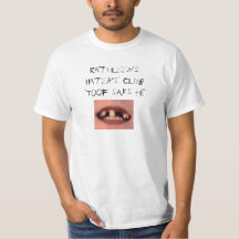 Kathleen's Haters' Club Toof T-Shirt (Made By Me)