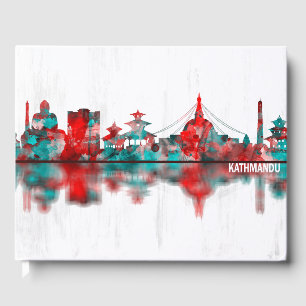 Kathmandu Nepal Skyline Guest Book