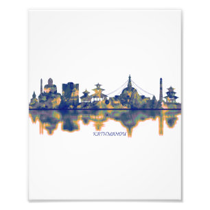 Kathmandu Skyline Photo Print