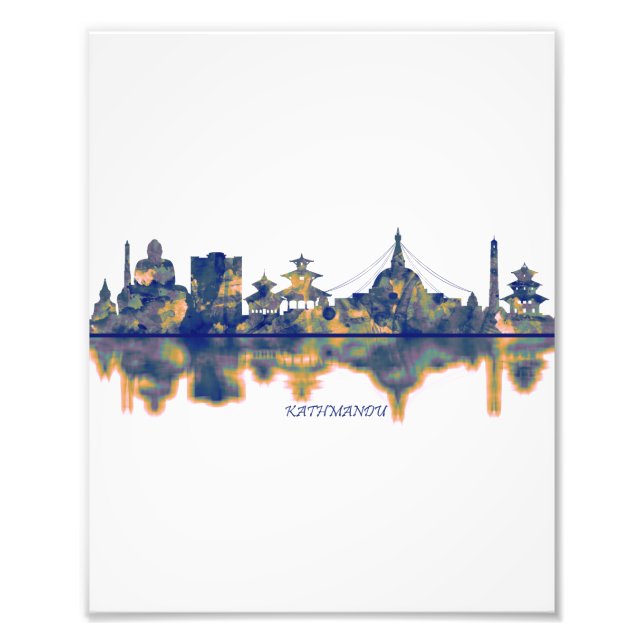 Kathmandu Skyline Photo Print (Front)
