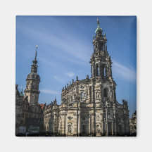 Katholische Hofkirche Dresden Magnet