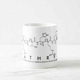 Kathryn peptide name mug