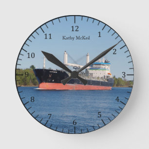 Kathy McKeil wall clock