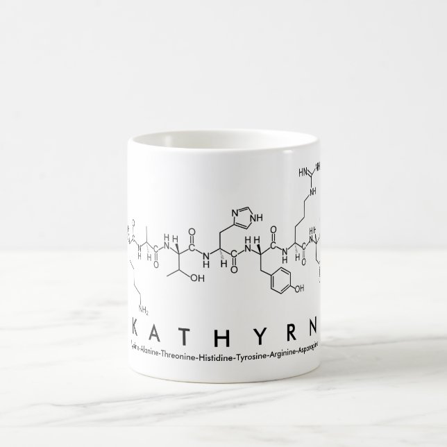 Kathyrn peptide name mug (Center)