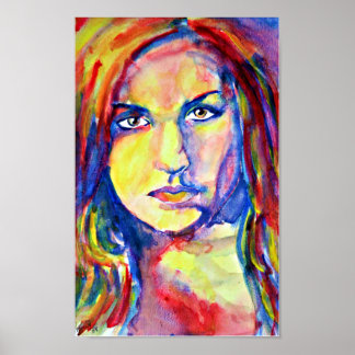 Katie Jo Wiltgen Watercolor Painting Poster Print