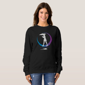 Katie Keller-Nieman Branded Sweatshirt Blue Purple