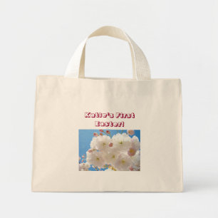 Katie's First Easter! custom Tote bags Candy Eggs