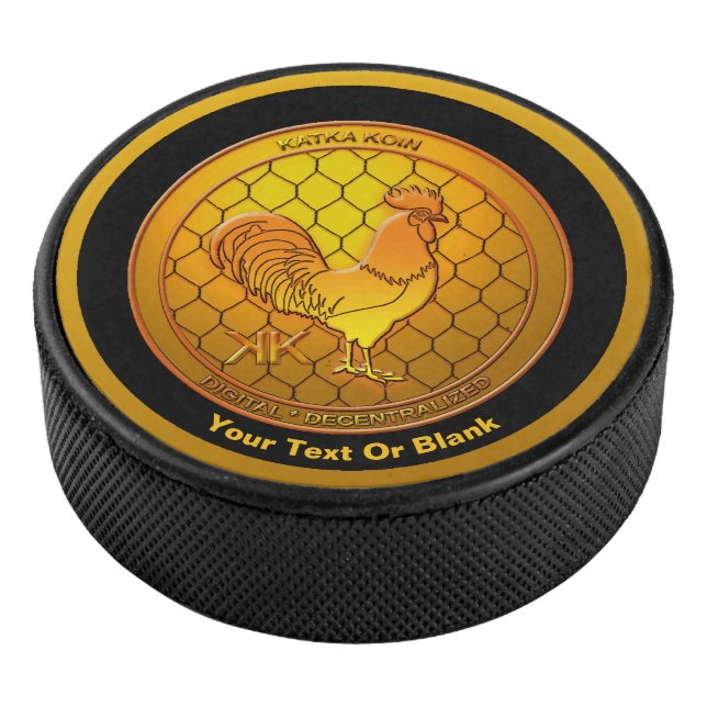 KatkaKoin Cryptocurrency ICO Hockey Puck (3/4)