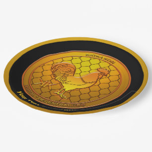 KatkaKoin Cryptocurrency ICO Paper Plate