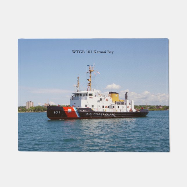 Katmai Bay door mat (Front)