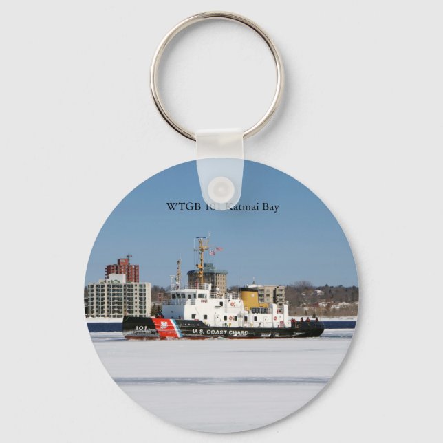 Katmai Bay key chain (Front)