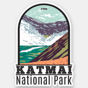 Katmai National Park Alaska Vintage