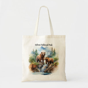 Katmai National Park Brooks Falls Tote Bags