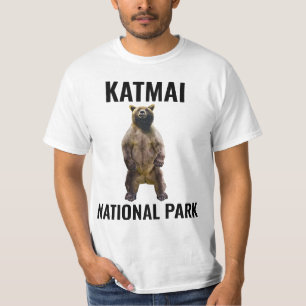 KATMAI NATIONAL PARK GRIZZLY BEAR T-SHIRTS HOODIES