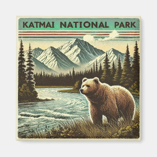 Katmai National Park Magnet