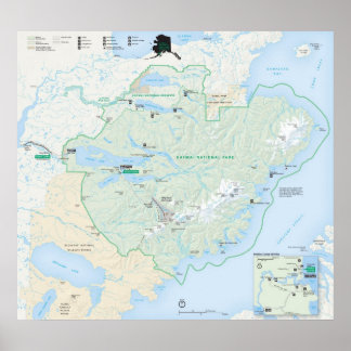 Katmai National Park Poster