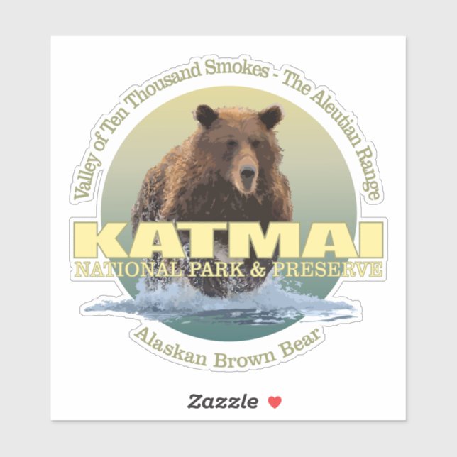 Katmai NP (Brown Bear) WT (Sheet)