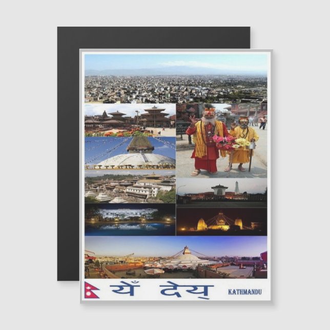 Katmandu - Mosaic - Nepal - (Front/Back)