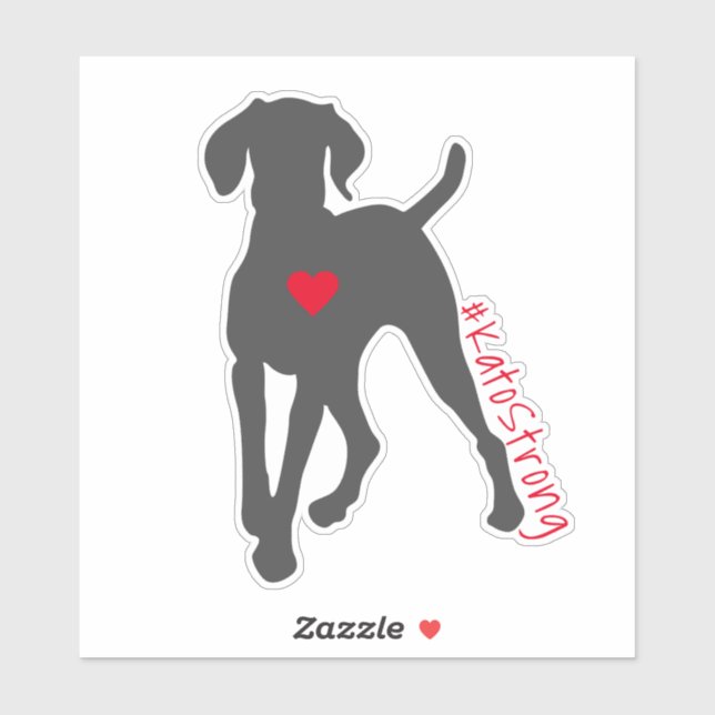 #KatoStrong Vinyl Decal (Sheet)