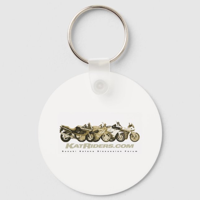 Katriders Sepia Gear Key Ring (Front)