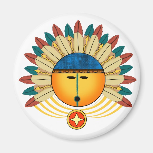 Katsina SunFace Magnet (Front)