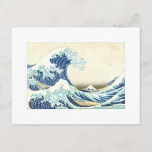 Katsushika Great Wave off Kanagawa Postcards