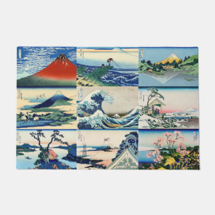 Katsushika Hokusai - 36 Views of Mt Fuji Selection Doormat