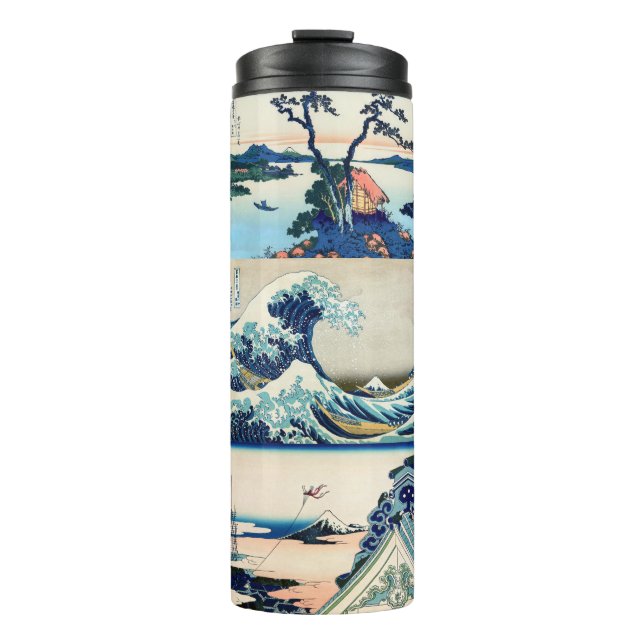 Katsushika Hokusai - 36 Views of Mt Fuji Selection Thermal Tumbler (Front)
