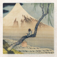 Katsushika Hokusai - Boy Viewing Mount Fuji