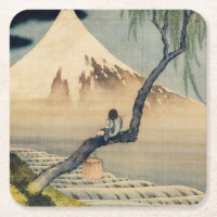 Katsushika Hokusai - Boy Viewing Mount Fuji
