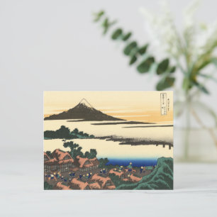 Katsushika Hokusai  Dawn in Kai province  Postcard