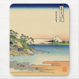 Katsushika Hokusai Enoshima in the Sagami province Mouse Pad