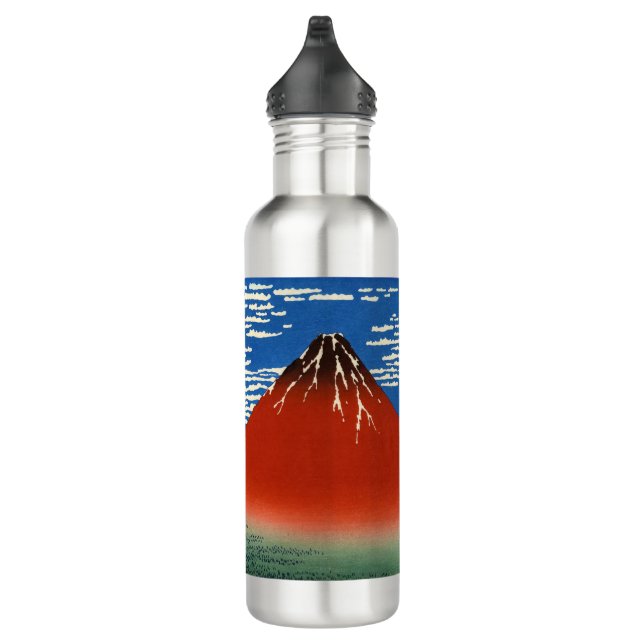 Katsushika Hokusai - Fine Wind, Clear Morning 710 Ml Water Bottle (Right)