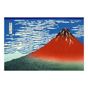 Katsushika Hokusai - Fine Wind, Clear Morning Photo Print