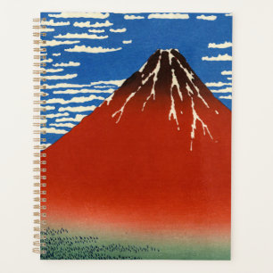 Katsushika Hokusai - Fine Wind, Clear Morning Planner
