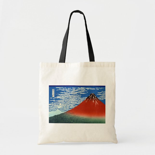 Katsushika Hokusai - Fine Wind, Clear Morning Tote Bag (Front)