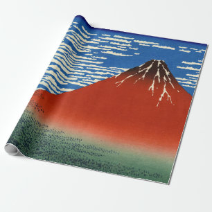 Katsushika Hokusai - Fine Wind, Clear Morning Wrapping Paper