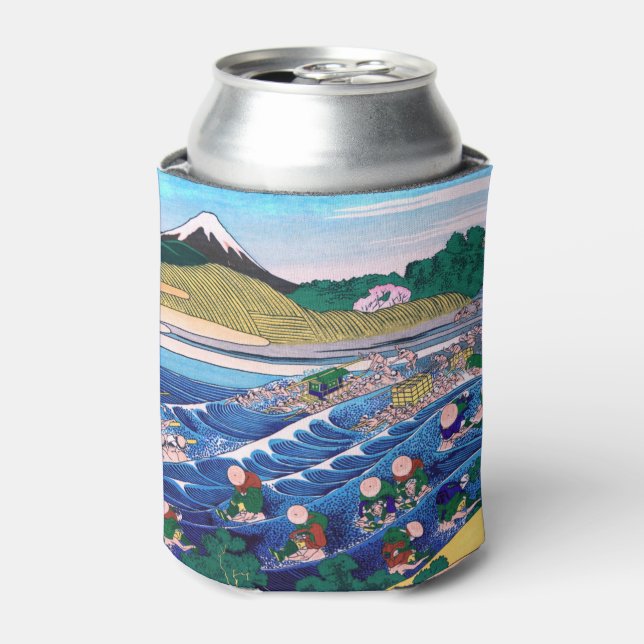 Katsushika Hokusai - Fuji from Kanaya on Tokaido Can Cooler (Can Front)