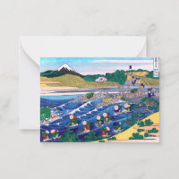 Katsushika Hokusai - Fuji from Kanaya on Tokaido