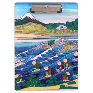 Katsushika Hokusai - Fuji from Kanaya on Tokaido Clipboard