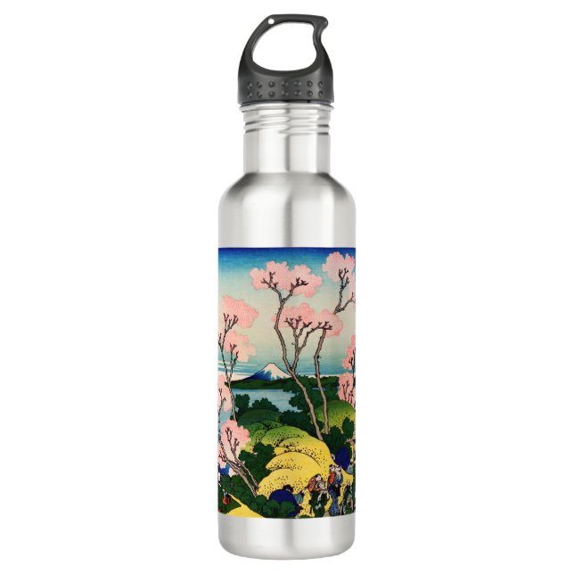 Katsushika Hokusai - Gotenyama, Tokaido, Shinagawa 710 Ml Water Bottle (Front)