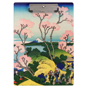 Katsushika Hokusai - Gotenyama, Tokaido, Shinagawa Clipboard