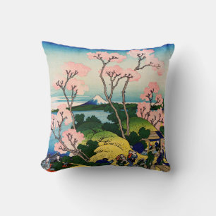 Katsushika Hokusai - Gotenyama, Tokaido, Shinagawa Cushion