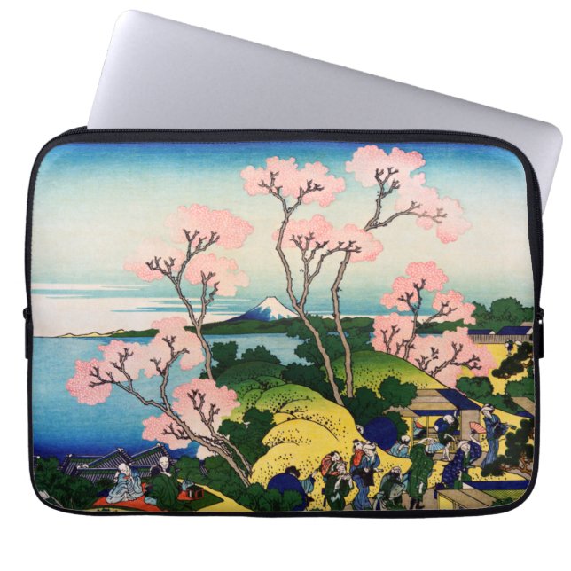 Katsushika Hokusai - Gotenyama, Tokaido, Shinagawa Laptop Sleeve (Front)