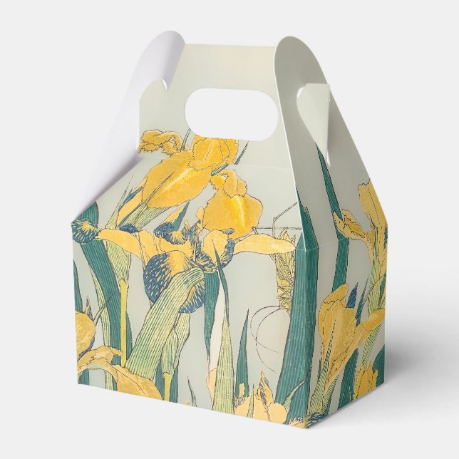 Katsushika Hokusai - Grasshopper and Iris Favour Box (Front Side)