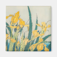 Katsushika Hokusai - Grasshopper and Iris