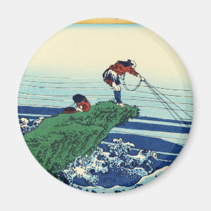 Katsushika Hokusai - Kajikazawa in Kai Province. Magnet