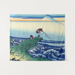 Katsushika Hokusai - Kajikazawa in Kai province Tapestry