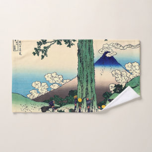 Katsushika Hokusai - Mishima Pass in Kai Bath Towel Set