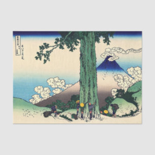 Katsushika Hokusai - Mishima Pass in Kai Provence Tissue Paper